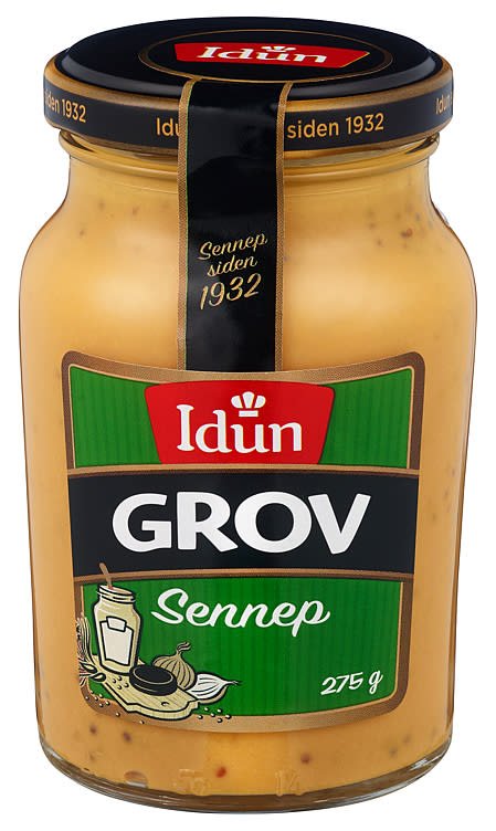 Coarse Mustard 275 g – Idun