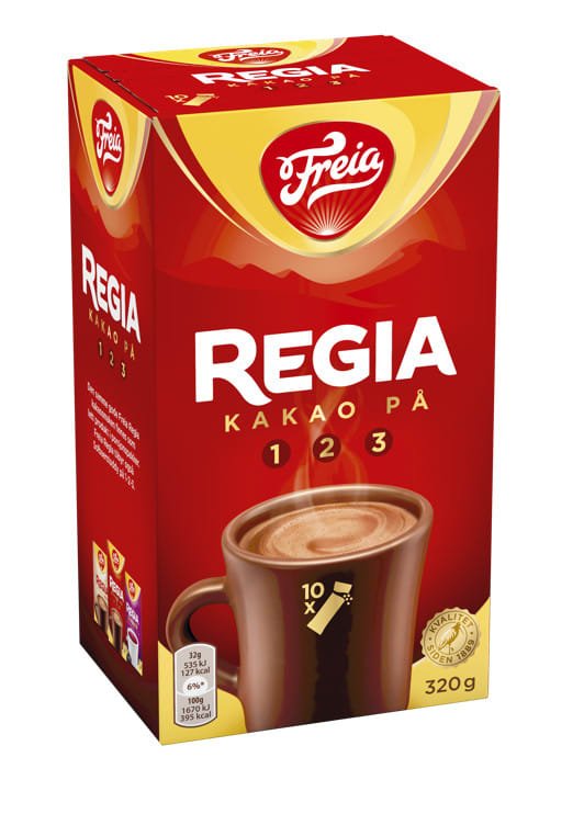 Sjokoladedrikk 10pk 320g Regia