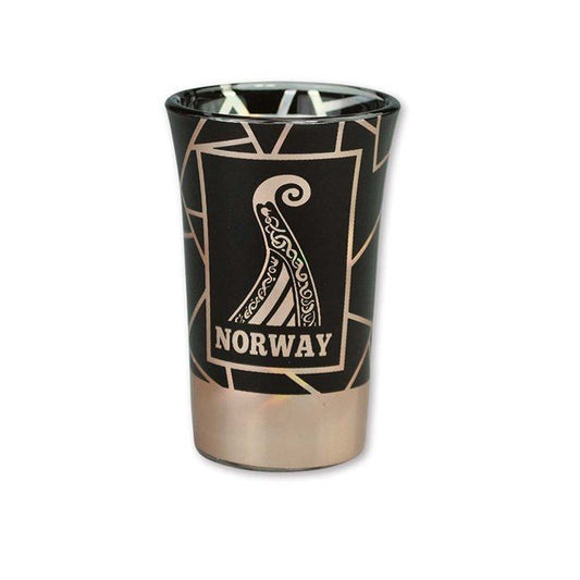 Black and Rose Schnapps Glass