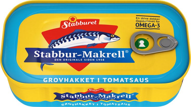 Stabbur - Makrell Hakket Filet 110g