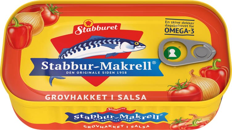 Stabbur - Makrell Hakket i Salsa 110g