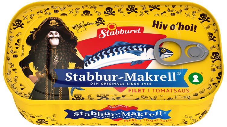 Stabbur - Makrell i Tomat 110g Stabburet