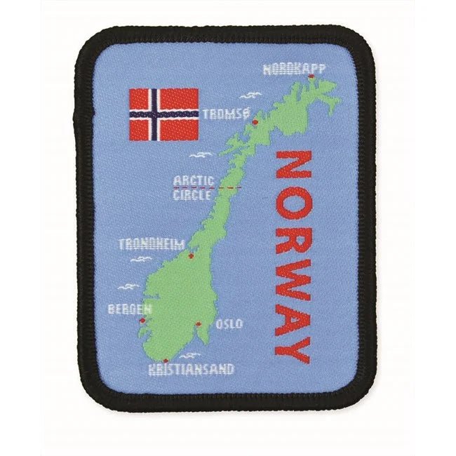 Stoffmerke, Norgeskart