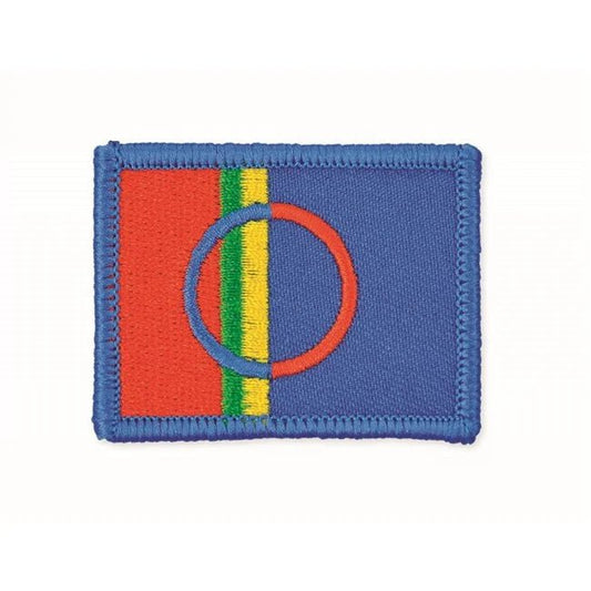 Small Sámi Flag Patch