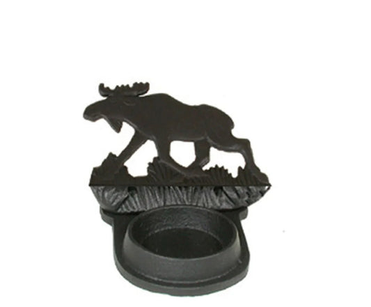 Cast Iron Moose Tealight Holder