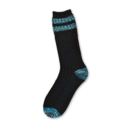 Thin Dark Blue Ragg Socks