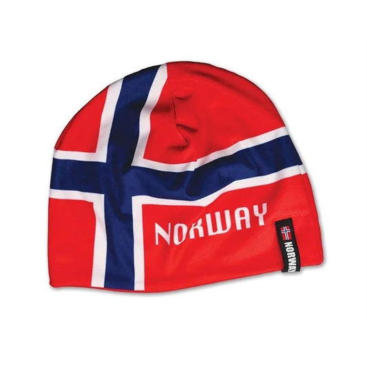 Thin All-Over Norwegian Flag Beanie