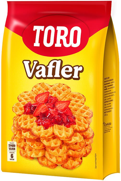 Original Waffle Mix 255 g – Toro
