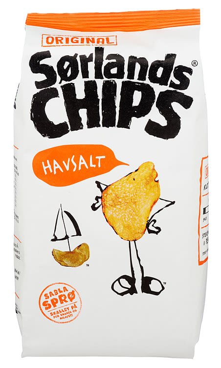 Original Havsalt 190g Sørlandschips