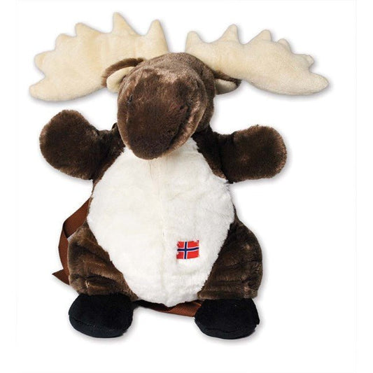 Plush Moose Backpack