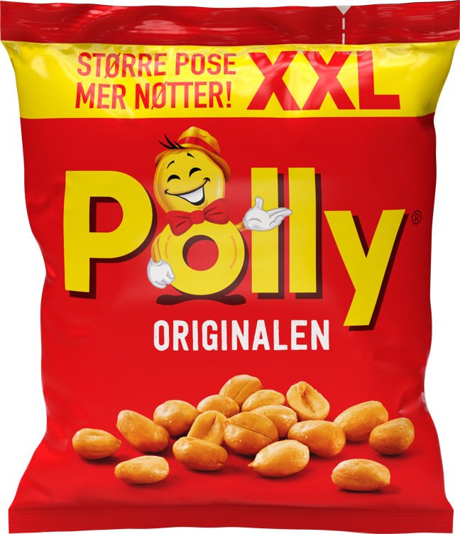 Polly Original XXL Peanuts 450 g - Fjord & Pine / NFP NORWEGIAN FINEST PRODUCTS INC.