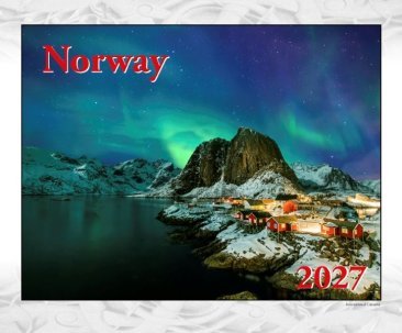Large Norway Calendar 2027 – International Dates